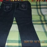 Джинсы большого размера 