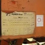 Башенный кран PEINER SMK 104