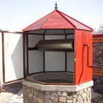 Домики для колодцев - металлические,  деревянные (сруб,  вагонка. Выполн