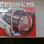 Продам новую безинерционную катушку(на спининг) Daiwa LEGALIS 3500