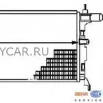 Радіатор 296 mm OPEL Kadett E