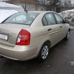 Четверть задння,  дверь,  крыша на Hyundai Accent