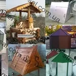 Бурение скважин,  колодцы,  канализации,  бетонные кольца,  домики Киев.