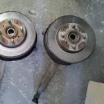  Тормозные диски,  поворотный кулак,  суппорт, передний рычаг civic ej9