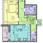 2 ком. квартира на Днепровской наб