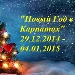 Новый год 2015 в Карпатах