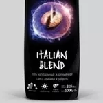 Купить кофе Italian blend 80% арабика/20% робуста