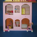 Разборной кукольный домик для куколок до 18 см. 