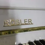 БЕЛОЕ пианино Rosler,  чешское