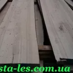 Доска столярная необрезная ясень 30мм 2-3сорт 