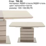 обеденный стол ТМ-50 120/160х80х76см