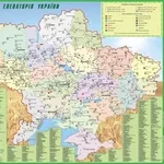 Карта элеваторов Украины