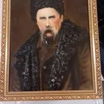 Портрет Тараса Григорьевича Шевченко работы Крамского 