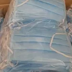 Маски захисні для обличчя. 3х та 2х слойні. Одноразові,  не медичні