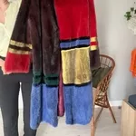 Продается шуба с натурального меха норка стиль  Fendi ,  Oversize