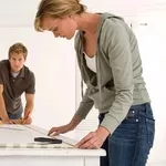 Поклеить обои Киев недорого 