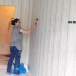 Поклейка Обоев Маляр в Киеве 