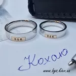 Обручки на замовлення 