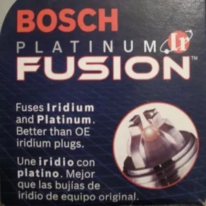 Свечи зажигания Bosch platinum iridium Fusion