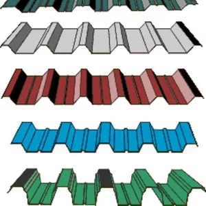 Профнастил купить от производителя. Волна 8, 10, 20,  стеновой, кровельный
