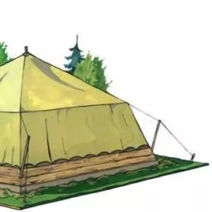 Палатки лагерные (10 чел.) новые.  900 грн. 
