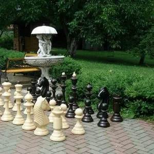 Предлагаю шахматы   большие,  садовые-напольные.