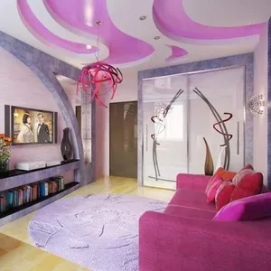 Гипсокартонные работы любой сложности.