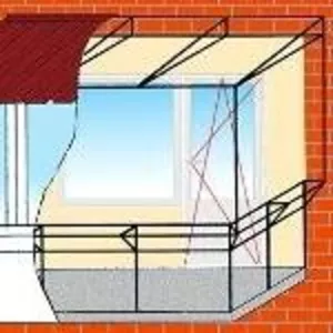 Строительство,  вынос,  наращивание,  ремонт балконов. 11 лет на рынке.