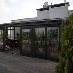 Зимние сады,  оранжереи,  веранды,  перголы