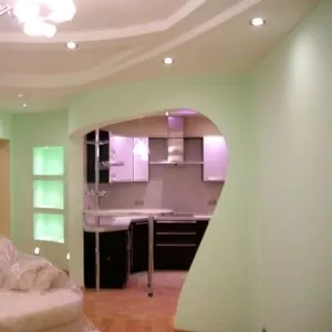 Ремонт квартир,  офисов под ключ