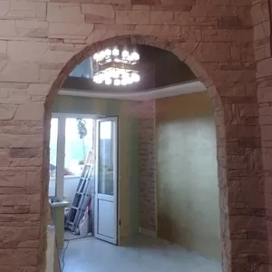 Беспещанка (шпатлевка) стен и потолка