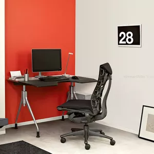 Рабочее кресло Herman Miller Embody Black Rhythm