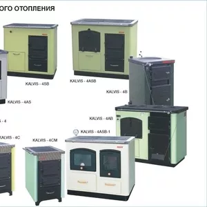 Kalvis : Котлы;  Банные печи,  каменки для саун,  камины.