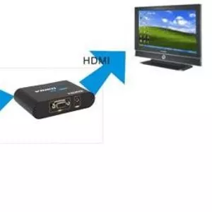 Подсоединить Ваш компьютер к LCD или плазменному HD телевизору