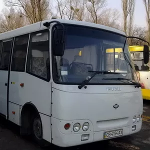 Развозка персонала автобусом Богдан
