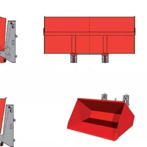 Ковш для вилочного погрузчика