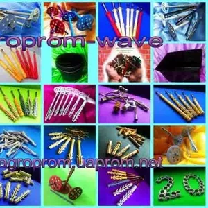 Дюбели WAVE для теплоизоляции, утеплителей и пенопласта: iso 9001 ,  укр