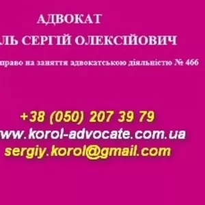 Адвокат в Киеве. Уголовные дела,  суды,  обжалование …