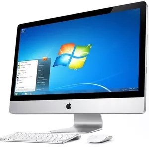 Установка Windows XP,  7 на MAC (MacBook,  iMac) в Киеве