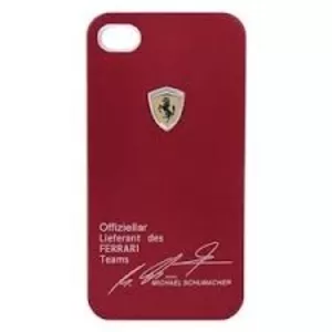 Чехол накладка Ferrari Ultra Thin Metal Case Iphone 5 и 4/4s