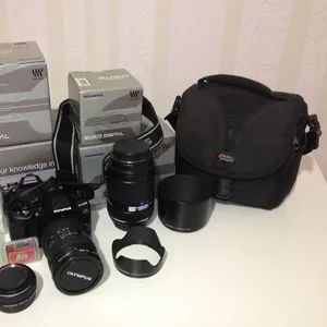 Продаю зеркальный фотоаппарат Olympus Е-620 c объективами