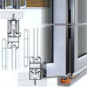 Алюминиевые складывающиеся системы .Теплые и холодные .