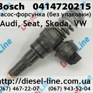 0414720215 Насос-форсунка Bosch для Audi,  Seat,  Skoda,  VW (без упаковк