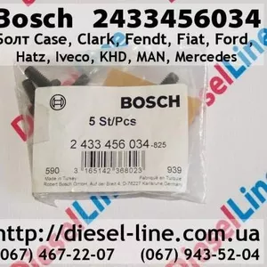 2433456034 Болт Case,  Clark,  Fendt,  Fiat,  Ford,  Hatz,  Iveco,  KHD,  MAN, 