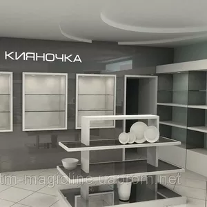 Торговое оборудование мебель на заказ киев