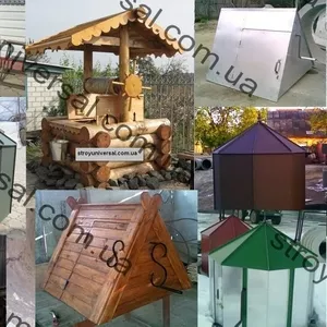 Бурение скважин,  колодцы,  канализации,  бетонные кольца,  домики Киев.