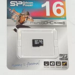 Продам карту памяти mikroSD Silikon Power на 16 GB