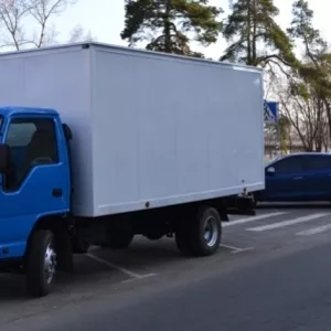 ISUZU NQR промтоварный фургон