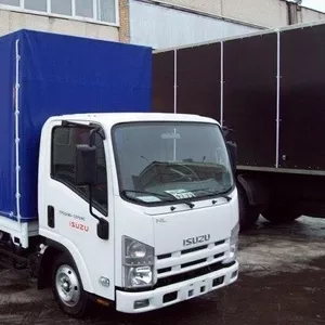 ISUZU NLR 85 А борт -тент