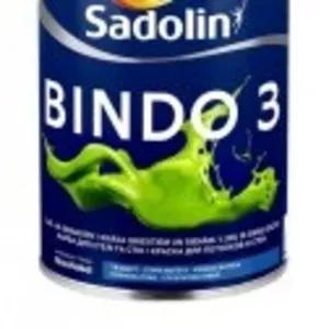 Краска для стен SADOLIN BINDO 3 10л/2344грн-качественно, недорого т. 067 508 53 44